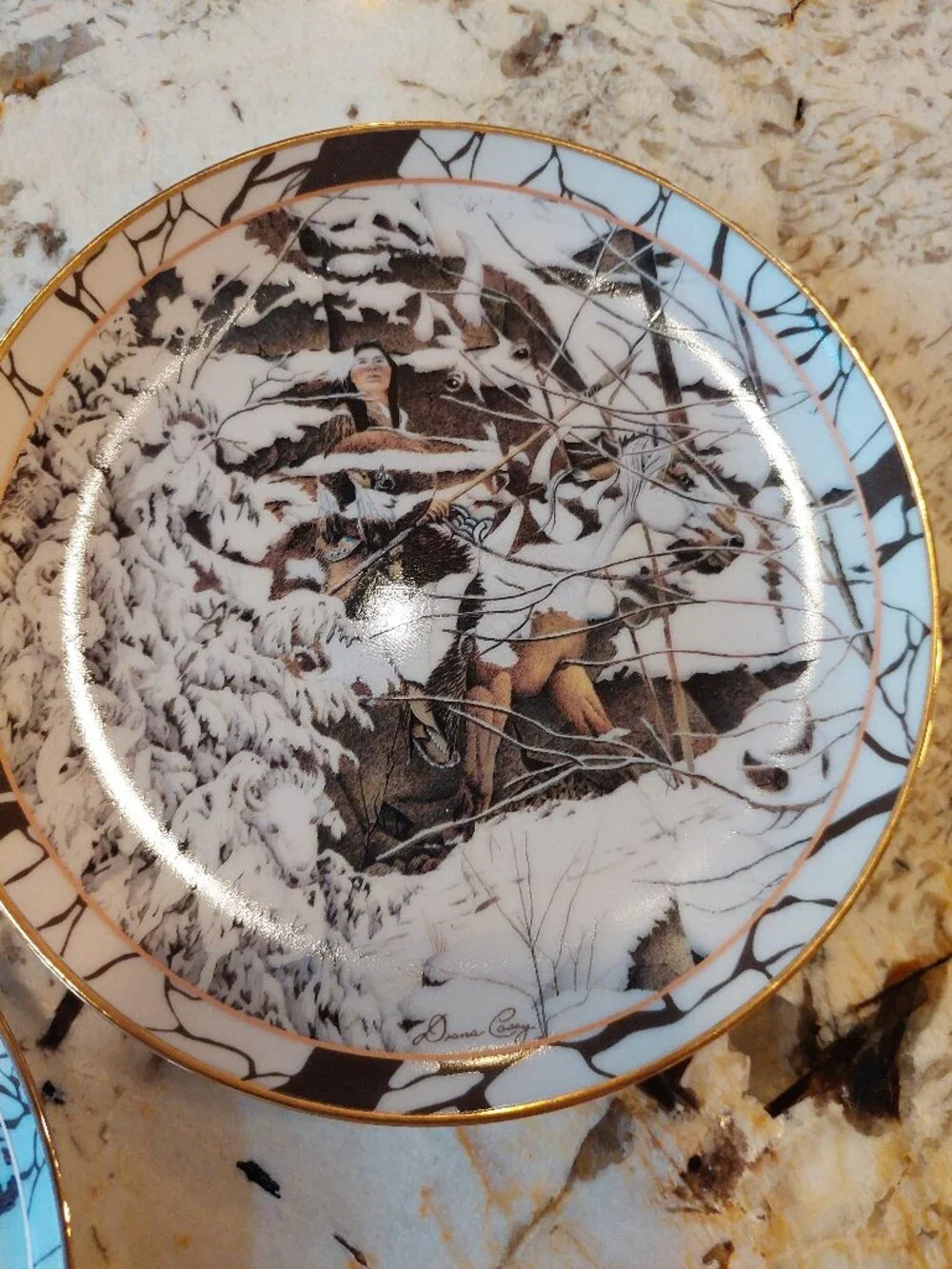 5 Bradford Exchange Limited Edition Native American theme Collectable Plates